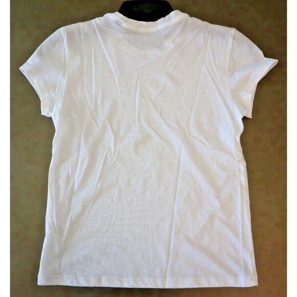 ATM Anthony Thomas Melillo Women's Sz M White Relaxed S/S Baby Tee T-Shirt - Picture 8 of 8